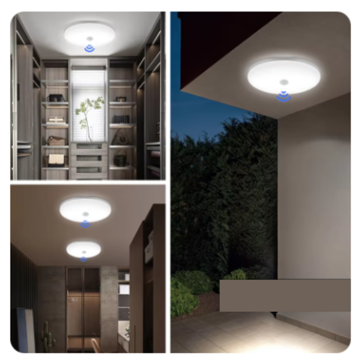 Foco de 16cm con Sensor 15W