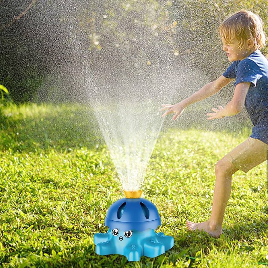 Rociador Pulpo De Agua Al Aire Libre Ni